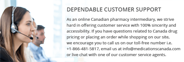 Male and female customer service agents providing assistance to customers, representing online pharmacy customer support